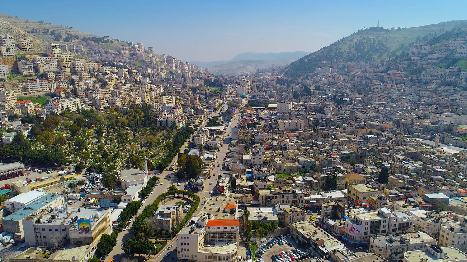 صورة من مدينة نابلس القديمة
